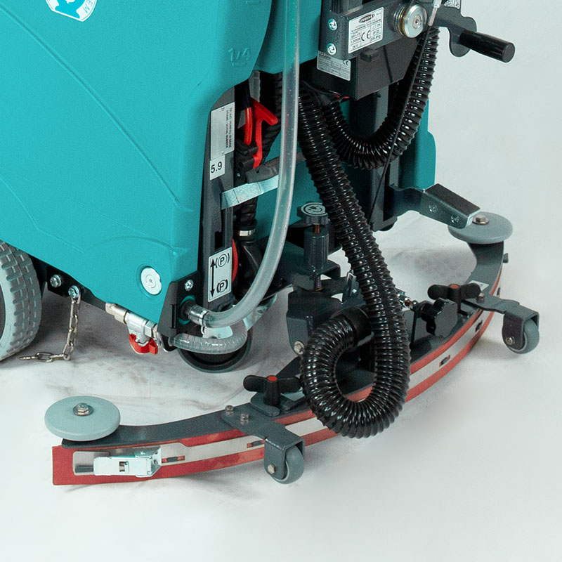 THE DRYING SYSTEM E51 WALK-BEHIND SCRUBBER-DRYER