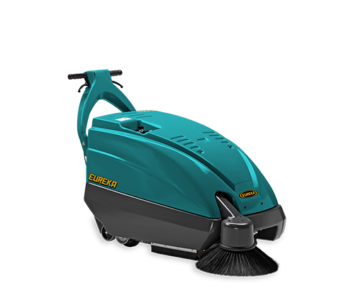 KOBRA INCREDIBLE PERFORMANCE IN A COMPACT BODY KOBRA WALK-BEHIND SWEEPER
