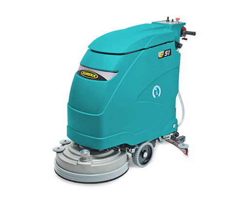 ECONOMIE DE MAIN-D’OEUVRE + MOINS D’EAU/DETERGENTS EUREKA E51 | AUTOLAVEUSE AUTOTRACTÉE