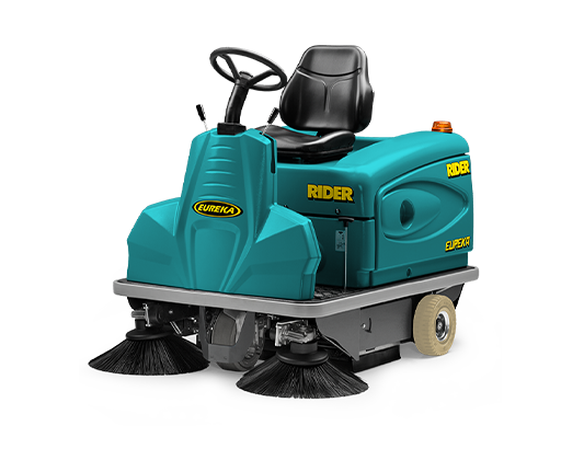 GRANDE PERFORMANCE, GRANDS AVANTAGES, RENDEMENT SUPÉRIEUR. EUREKA Rider 1201 | BALAYEUSE AUTOPORTEE