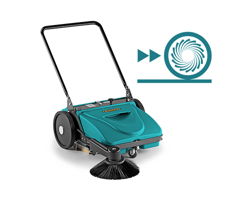 Eureka Picobello 151 Ecovac® BARREDORA MANUAL CON SISTEMA DE ASPIRACIÓN PATENTADO Picobello 151 Ecovac® BARREDORA MANUAL capaz de controlar el polvo