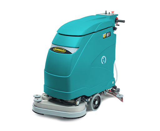 EFFICIËNT & GEBRUIKSCOMFORT  E61 GROTERE PROFESSIONELE WALK-BEHIND GROTE PROFESSIONELE WALK-BEHIND SCHROBZUIGMACHINE