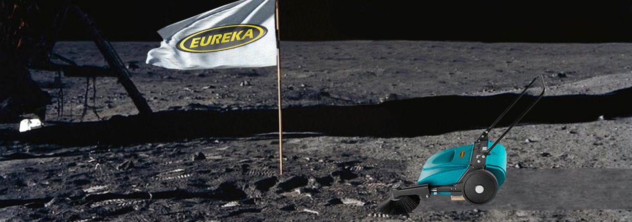 La spazzatrice Eureka Picobello 151 sbarca sulla luna