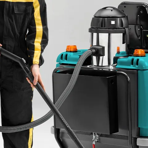 Eureka Rider 1201 con kit aspiratore a bordo