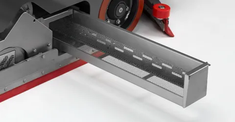 Lavasciuga Pavimenti Lavante Spazzante Eureka E110-R con cestello di raccolta detriti