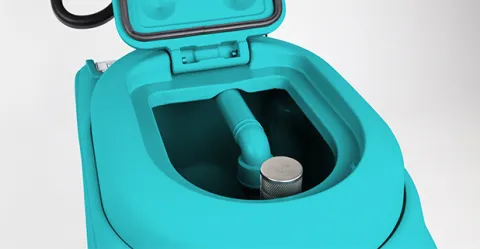 Puliscale Ec52 con serbatoi capienti