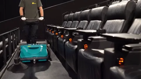 pulizia cinema