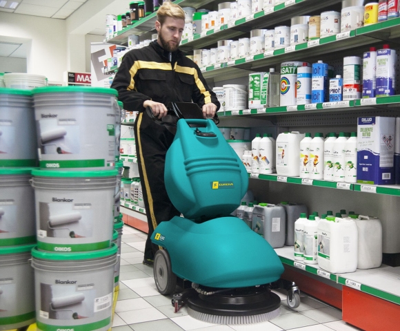 Autolaveuse industrielle E46 pour le nettoyage des magasins