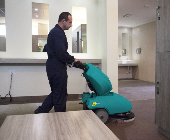 Autolaveuse industrielle E46 pour le nettoyage des bureaux