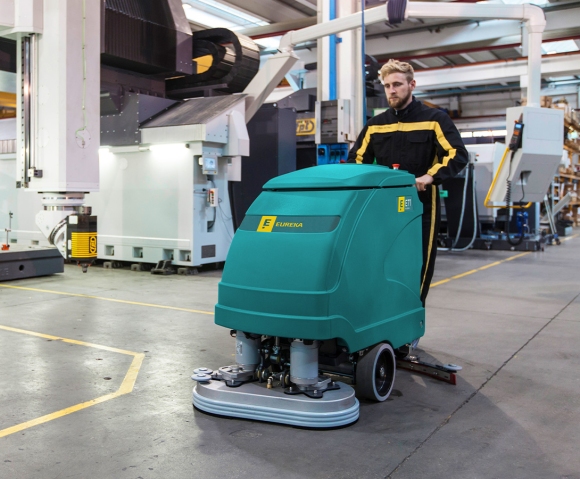E71 ecological walk-behind floor scrubber-dryer – Eureka