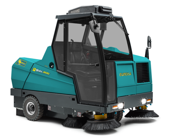 Bull 200 street industrial sweeper